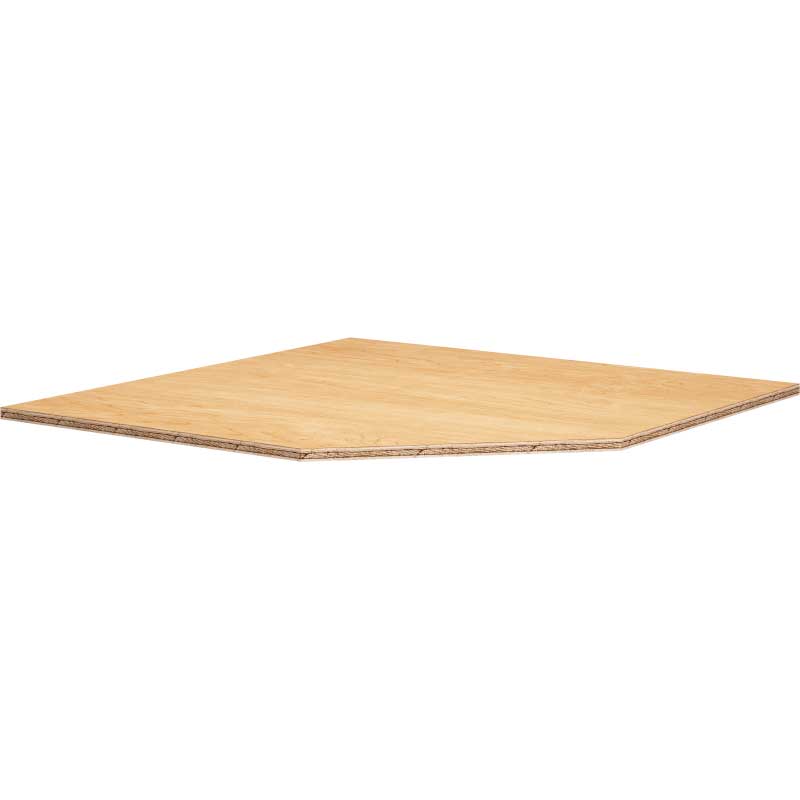 Angled Corner Sink Front Bottom 36"